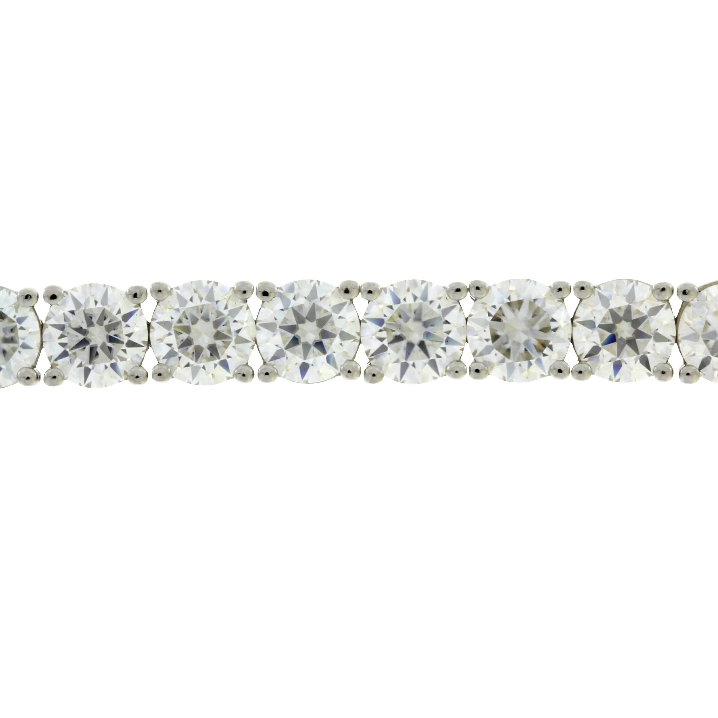 15.00ct Moissanite Tennis Bracelet Sterling Silver