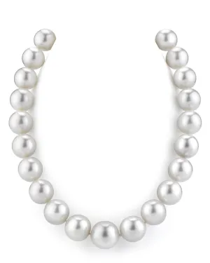 16-18.9mm White South Sea Pearl Necklace- AAAA Quality VENUS CERTIFIED