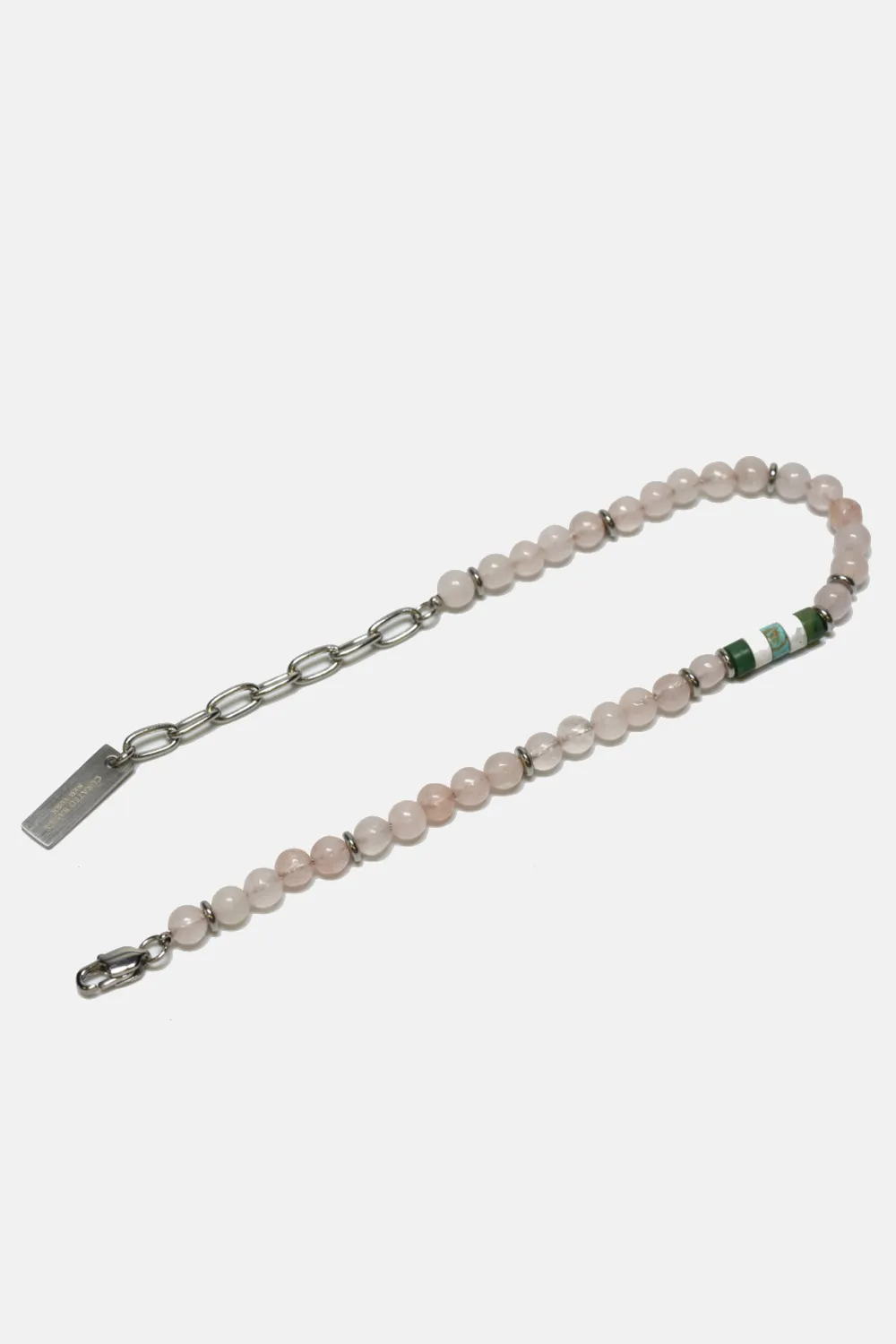 4mm Quartz with Clasp Bracelet