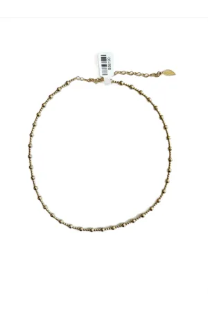 4mm/2mm Alternating Gold Filled Choker Necklace