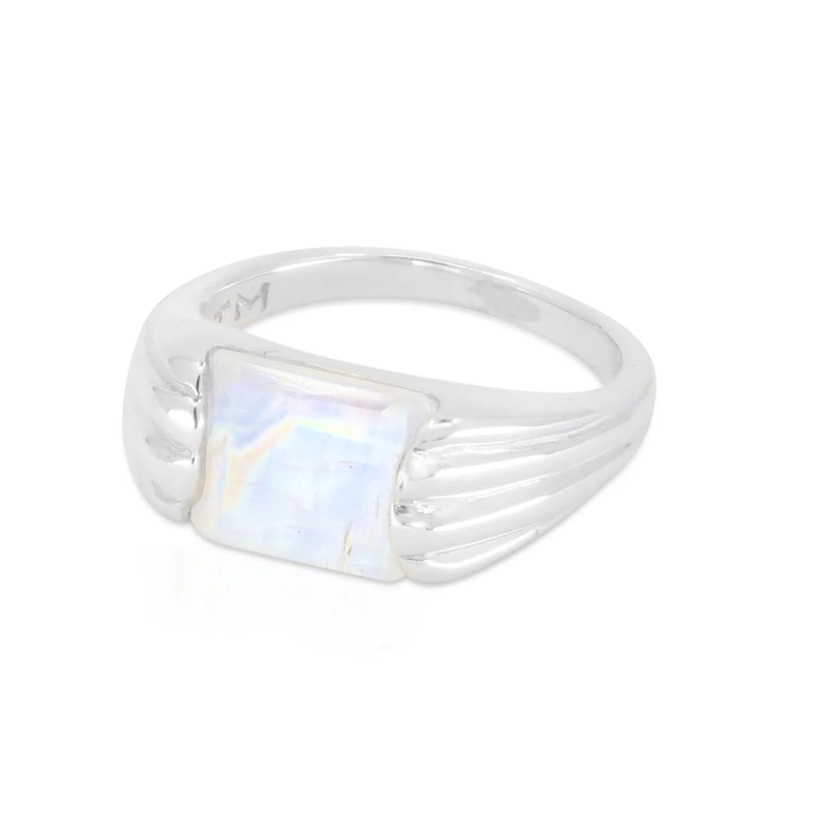 Alchemy Moonstone Silver Ring