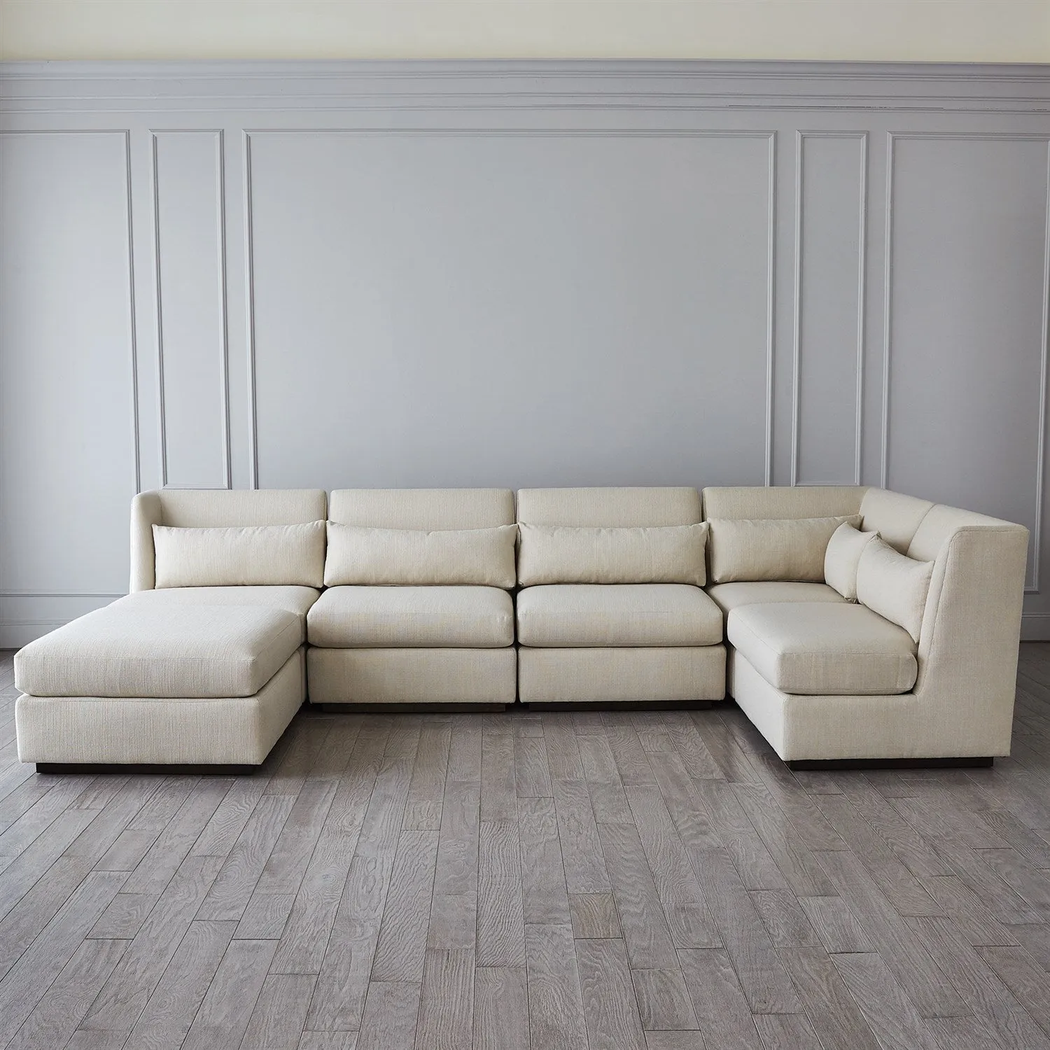 Alder Sectional - Right Arm Section - Moonstone