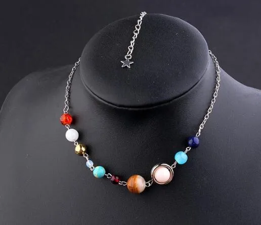 All The Planets In The Sky Boho Vintage Necklace Multiple Styles