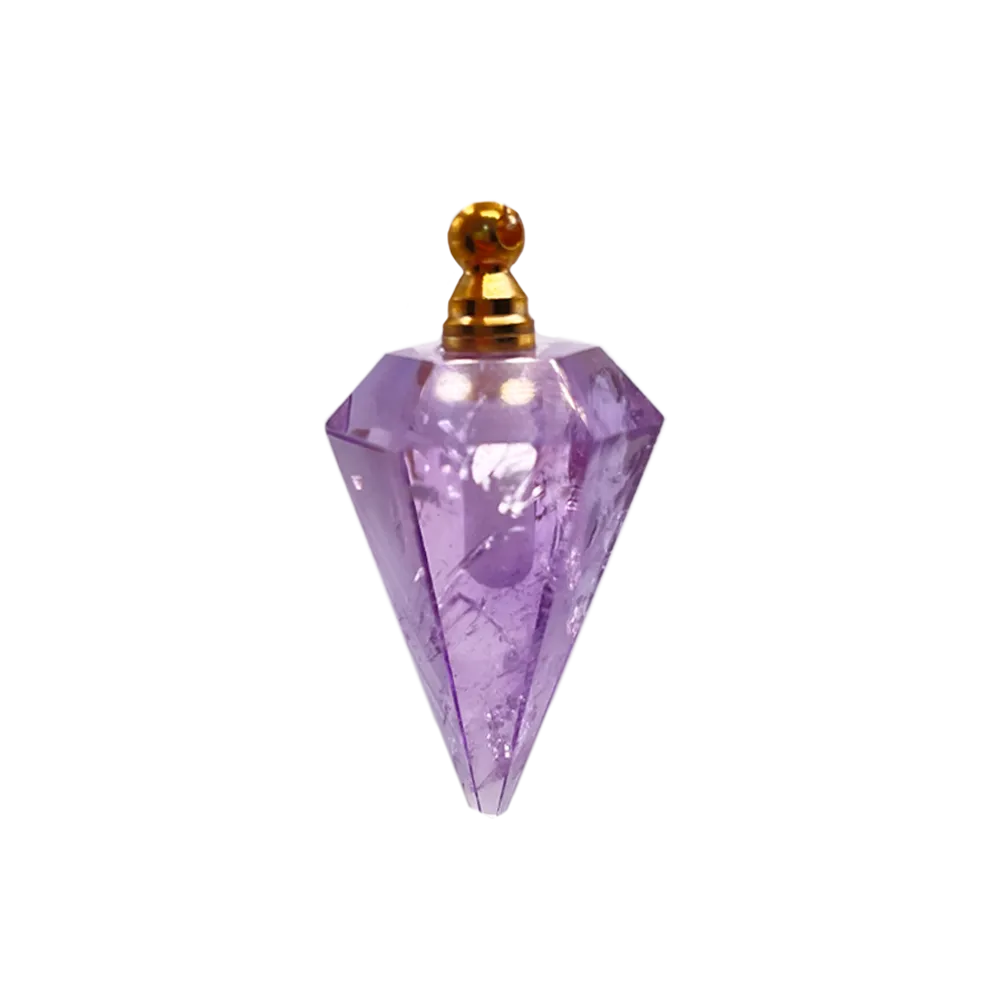 Amethyst Quartz Vessel Perfume Amulet