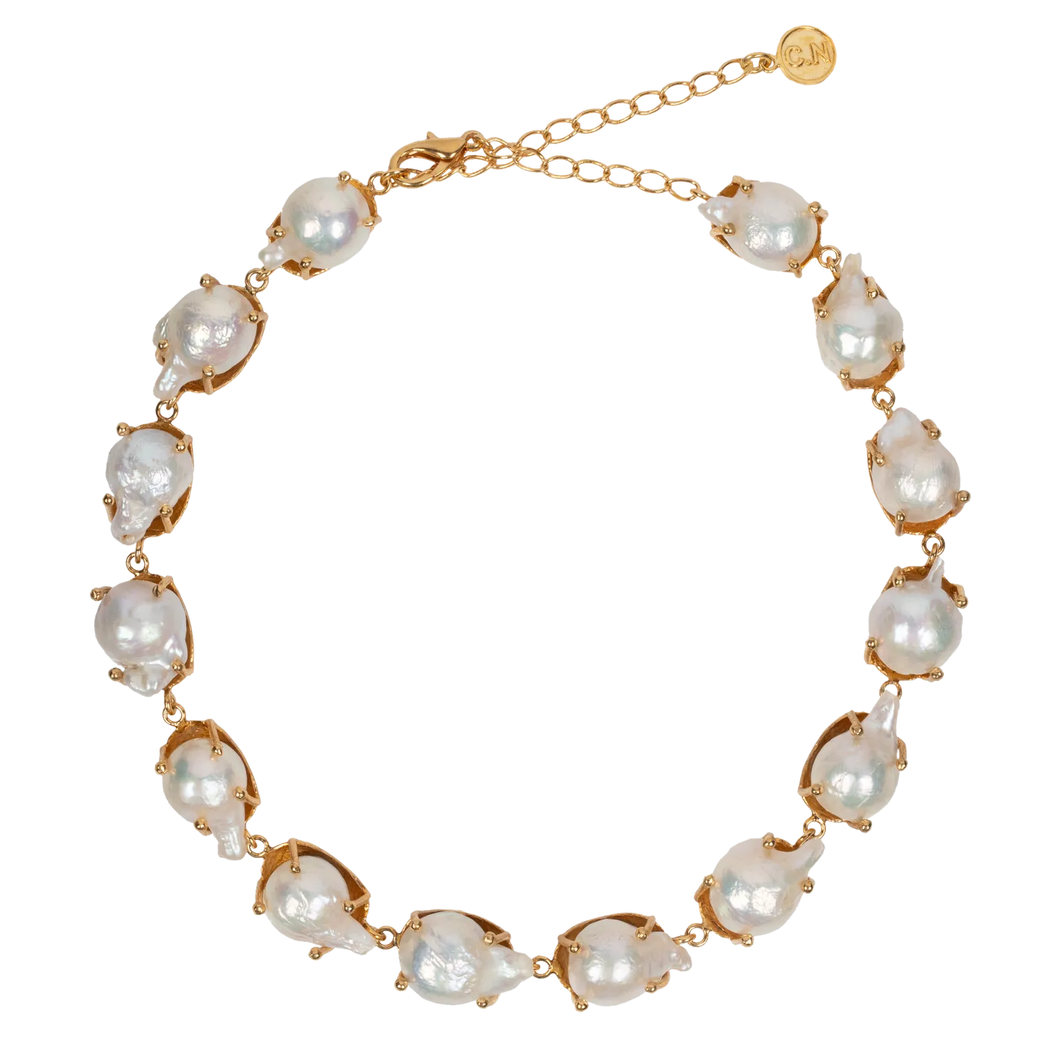 Angelica Necklace Pearl