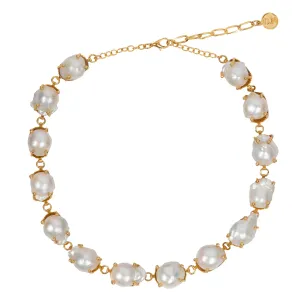 Angelica Necklace Pearl