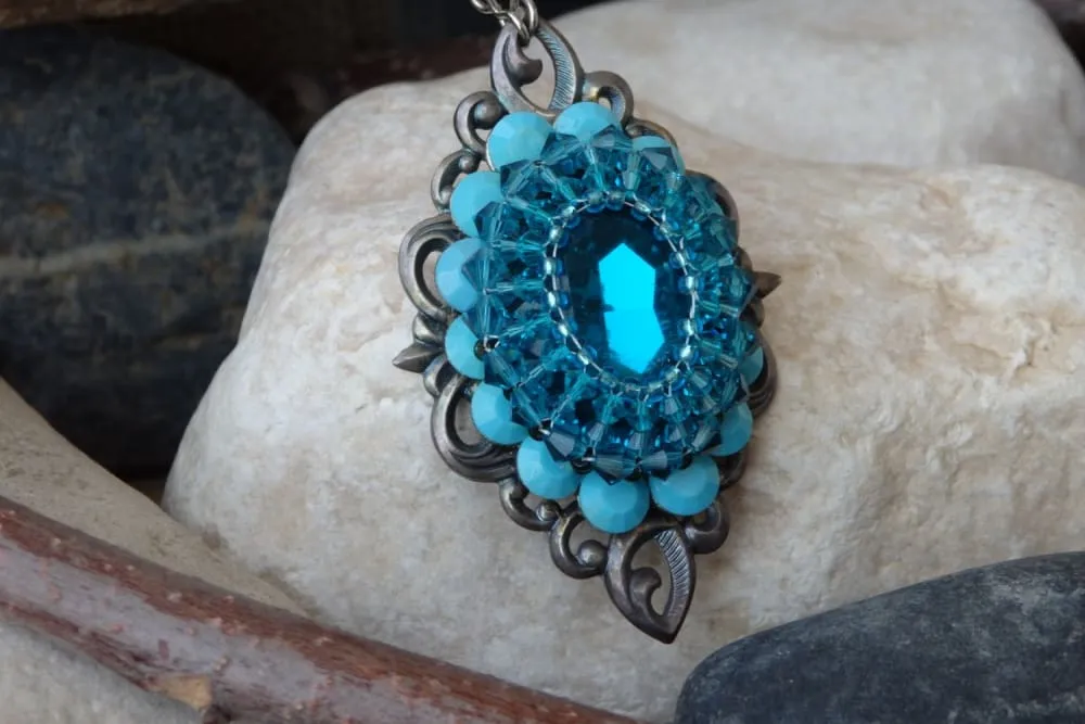 Bead Crochet pendant