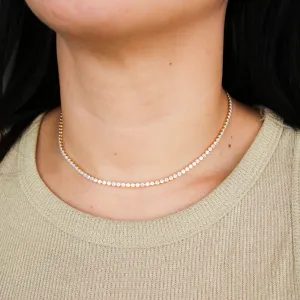 Bezel Tennis Choker