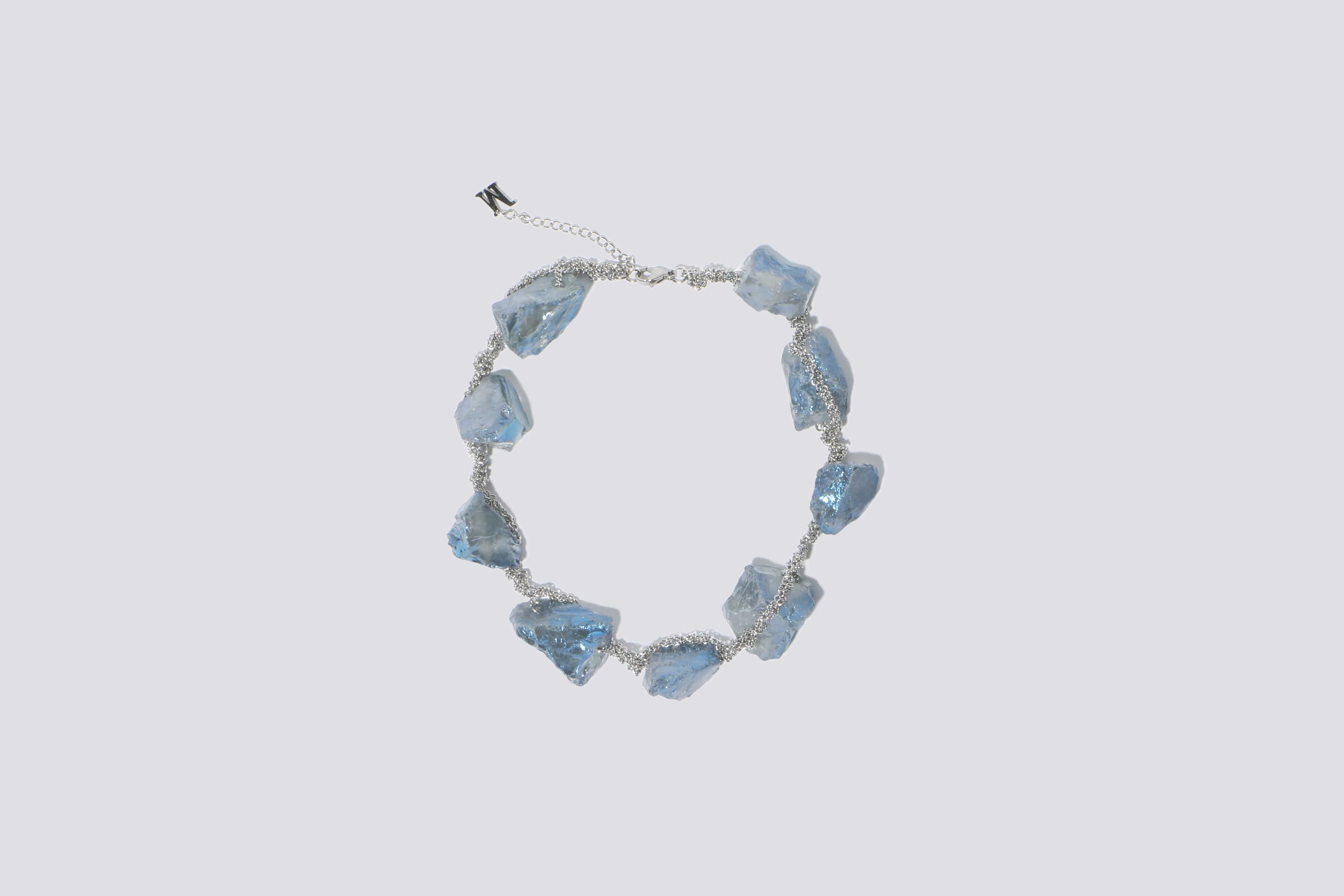 Blue Quartz Necklace