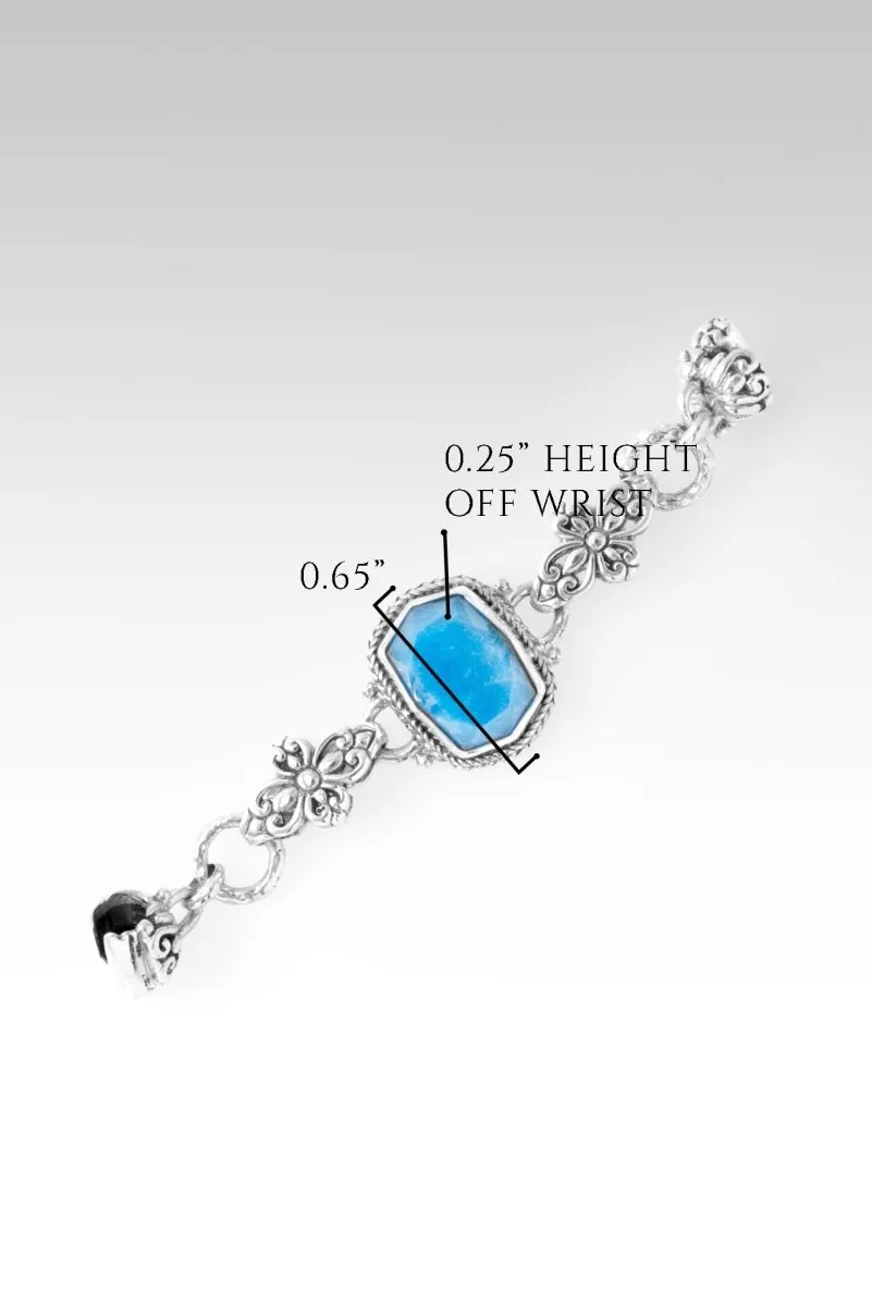 Bracelet Component™ in Blue Quartz