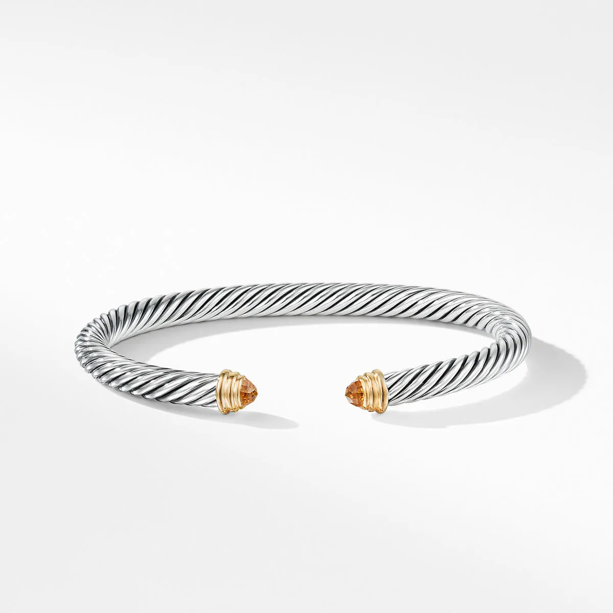 Cable Classics Bracelet with Citrine and Gold