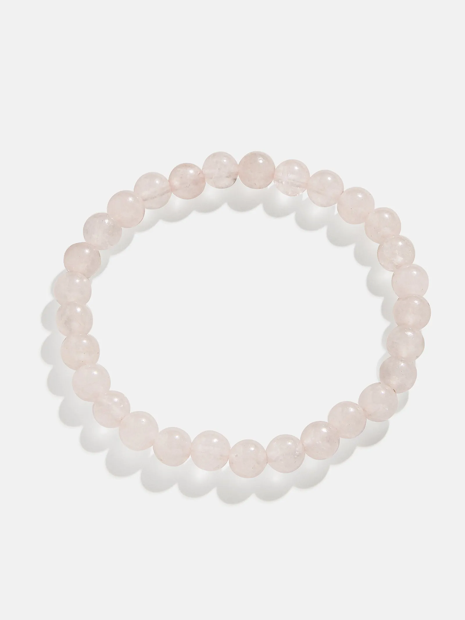 Cameron Semi-Precious Bracelet - Rose Quartz Stone