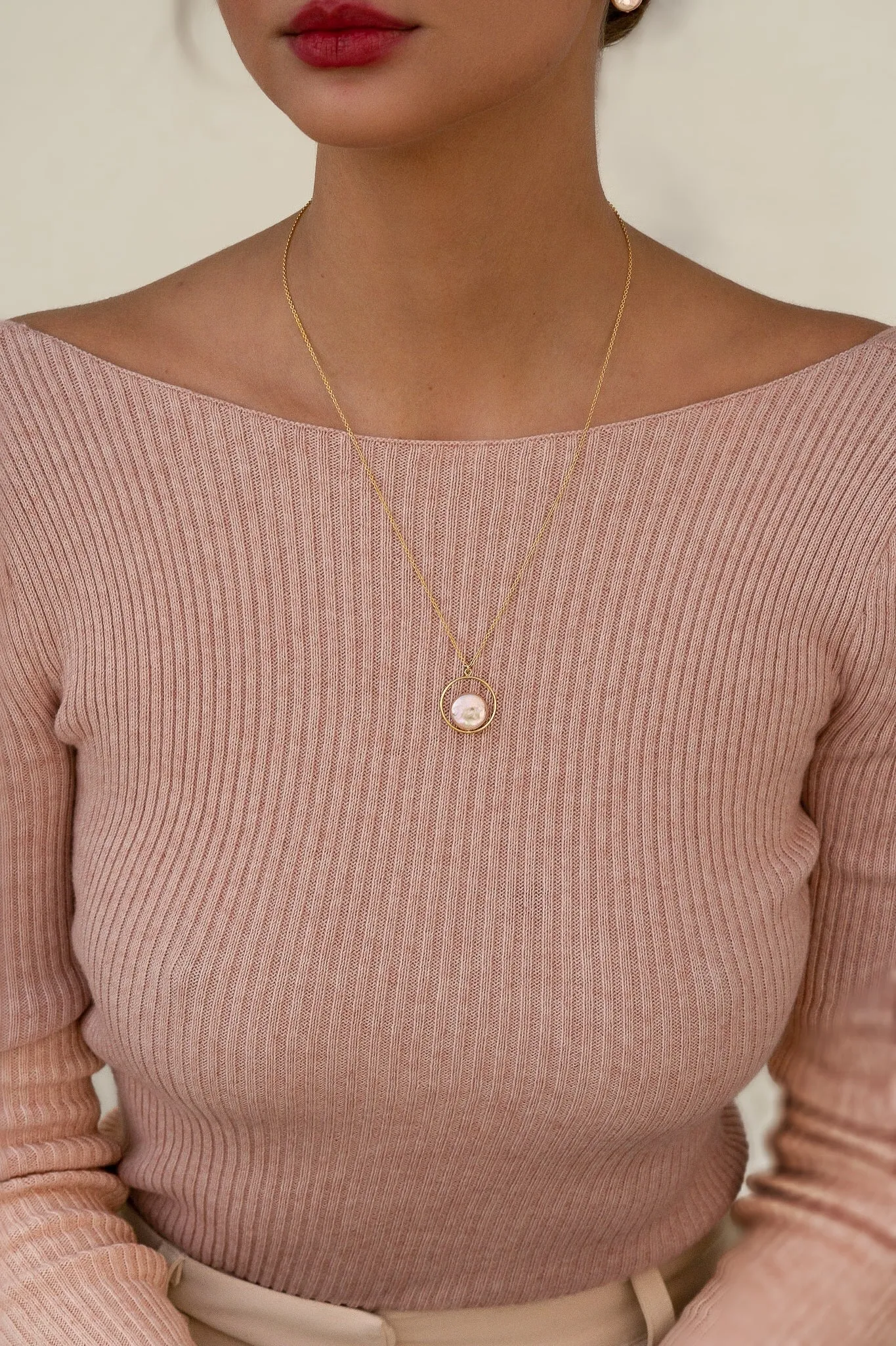 Camille Pearl Necklace