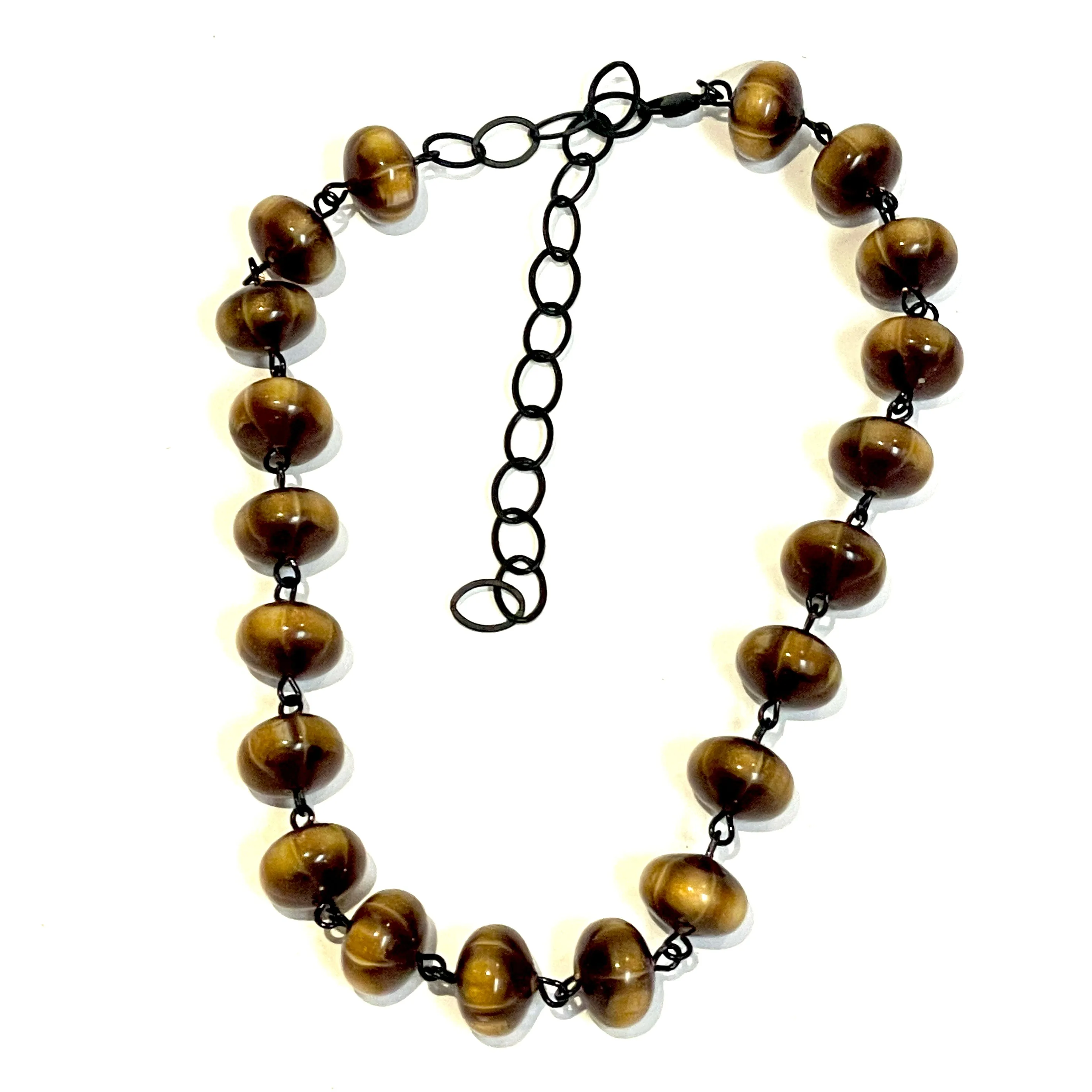 Caramel Moonglow Amelia Necklace