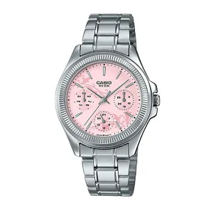 Casio Ladies' Enticer Series Silver Stainless Steel Band Watch LTP2088D-4A LTP-2088D-4A