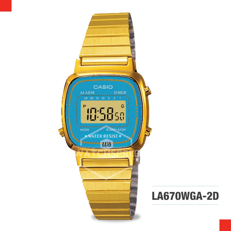 Casio Vintage Watch LA670WGA-2D