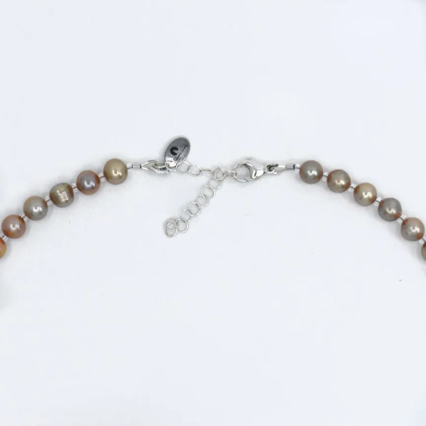 Champagne Freshwater Pearl Necklace