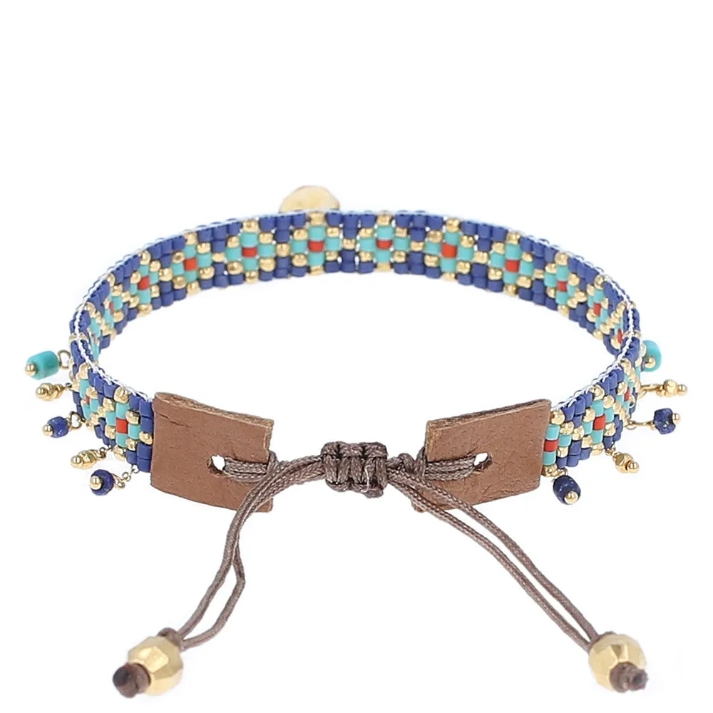 Chan Luu Blue Mix Charm Bracelet