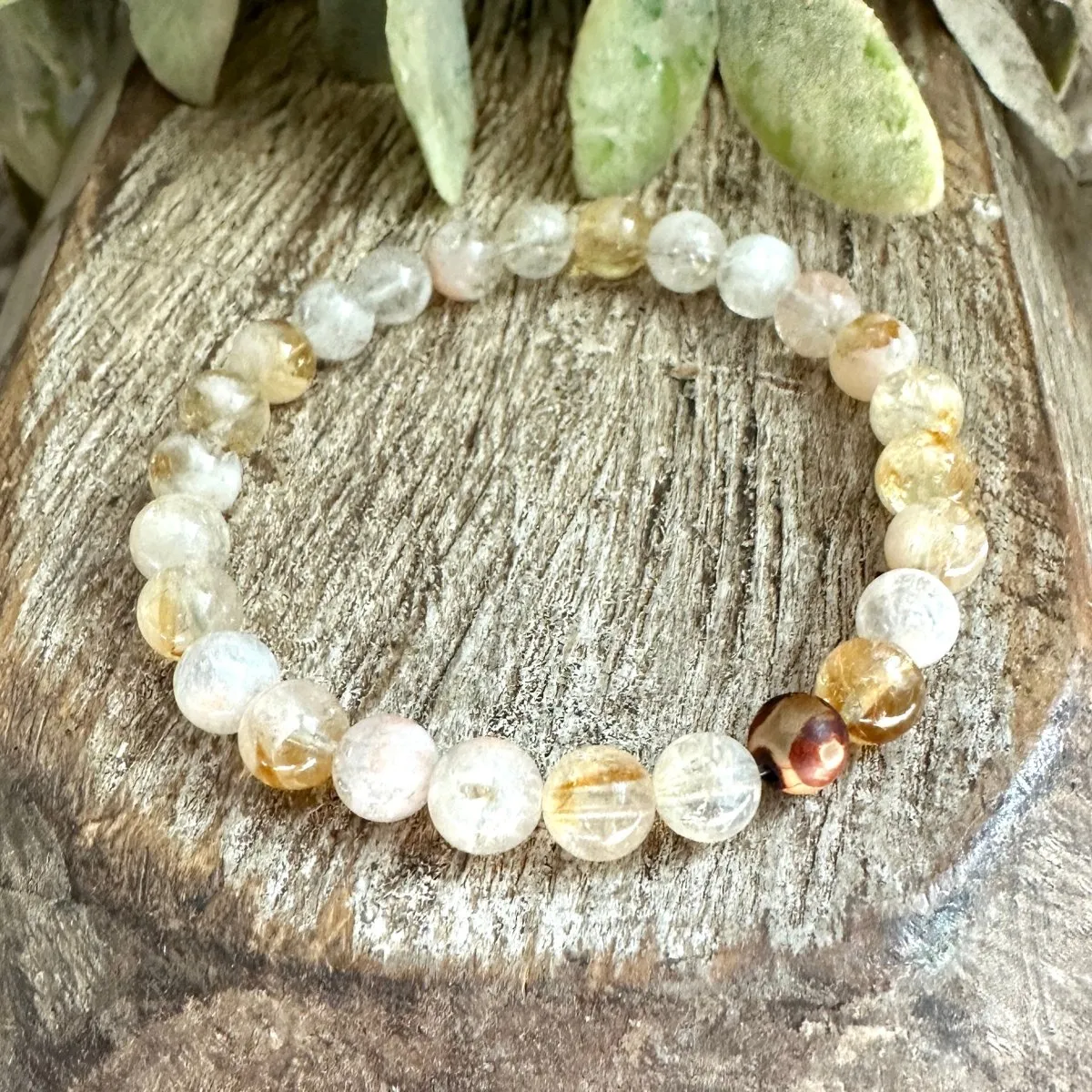 Citrine   Evil Eye Agate