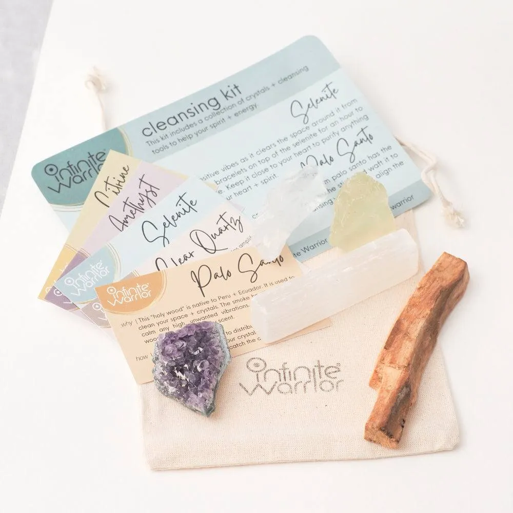 Crystal Starter Kit | Smudging   Cleansing