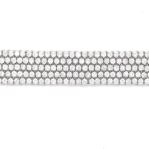 Diamond Five Row Tennis Bracelet