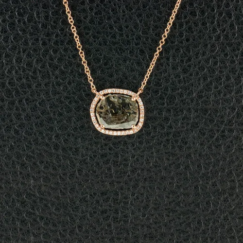 Diamond Slice Pendant