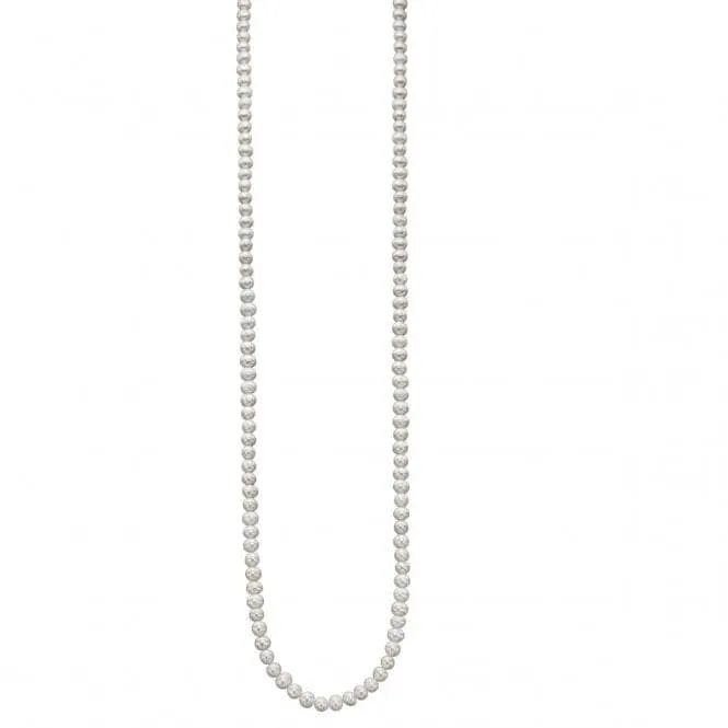 Elements Silver Long Pearl Necklace N4287W