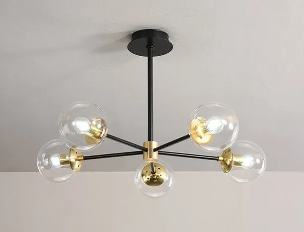 Elna Contemporary Molecular Sputnik Pendant Light