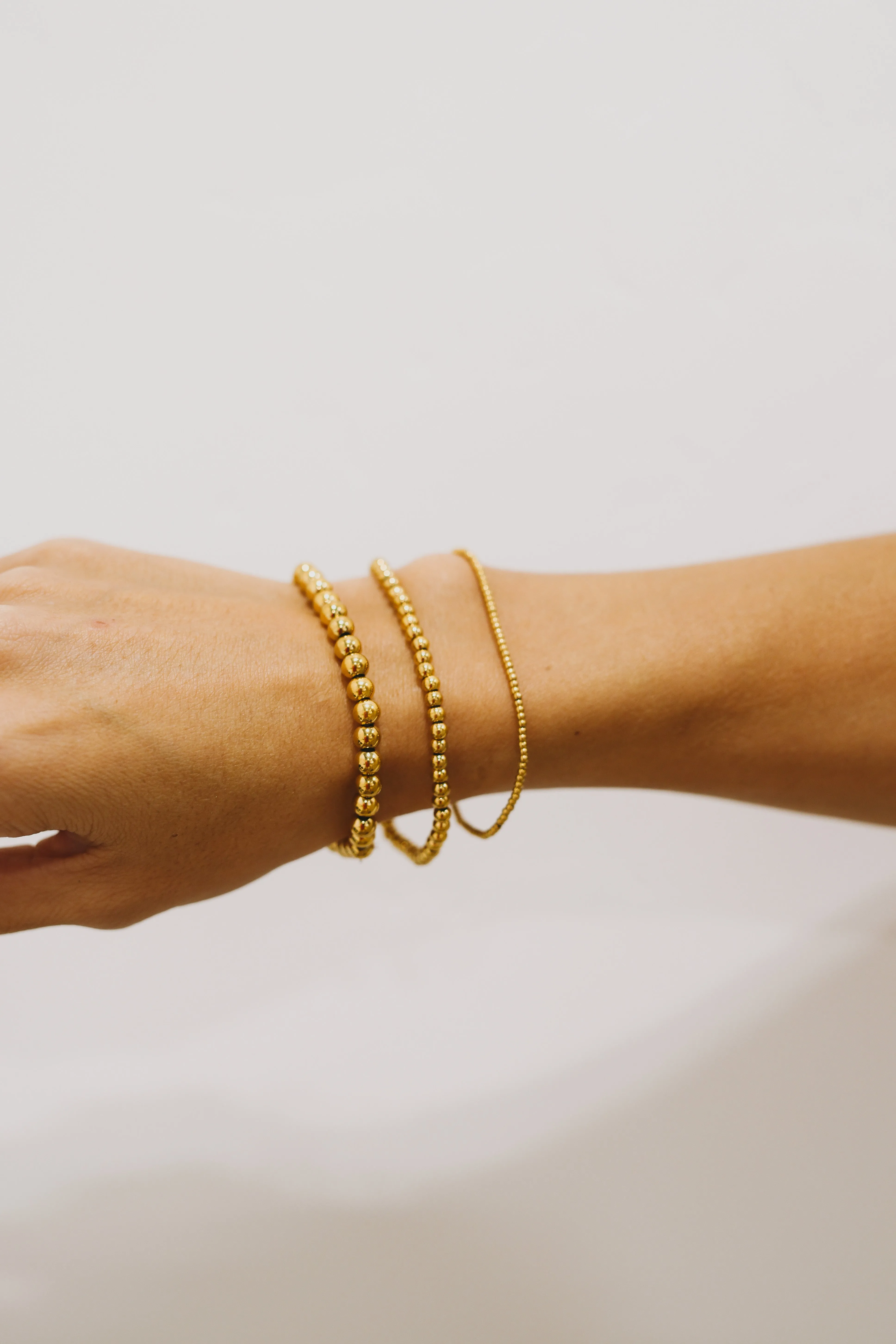 Gold Beaded Bracelet