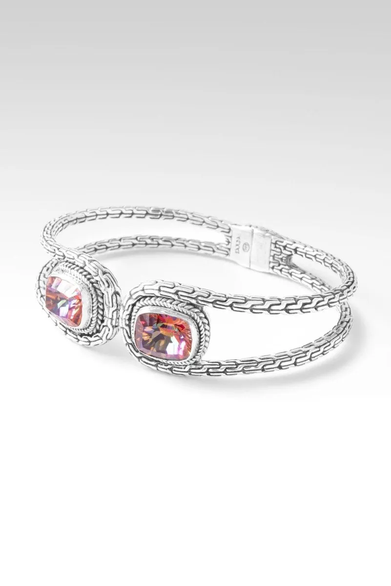 Huge Weight Released Tip-To-Tip Bracelet™ in Odyssey Twilight Ecstasy™ Mystic Quartz