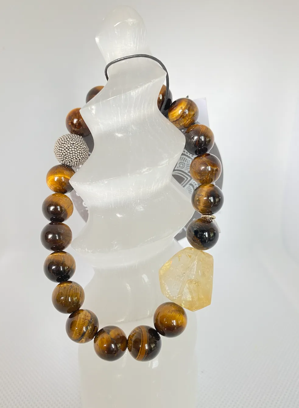 I Am Courageous - Citrine & Tiger's Eye Bracelet