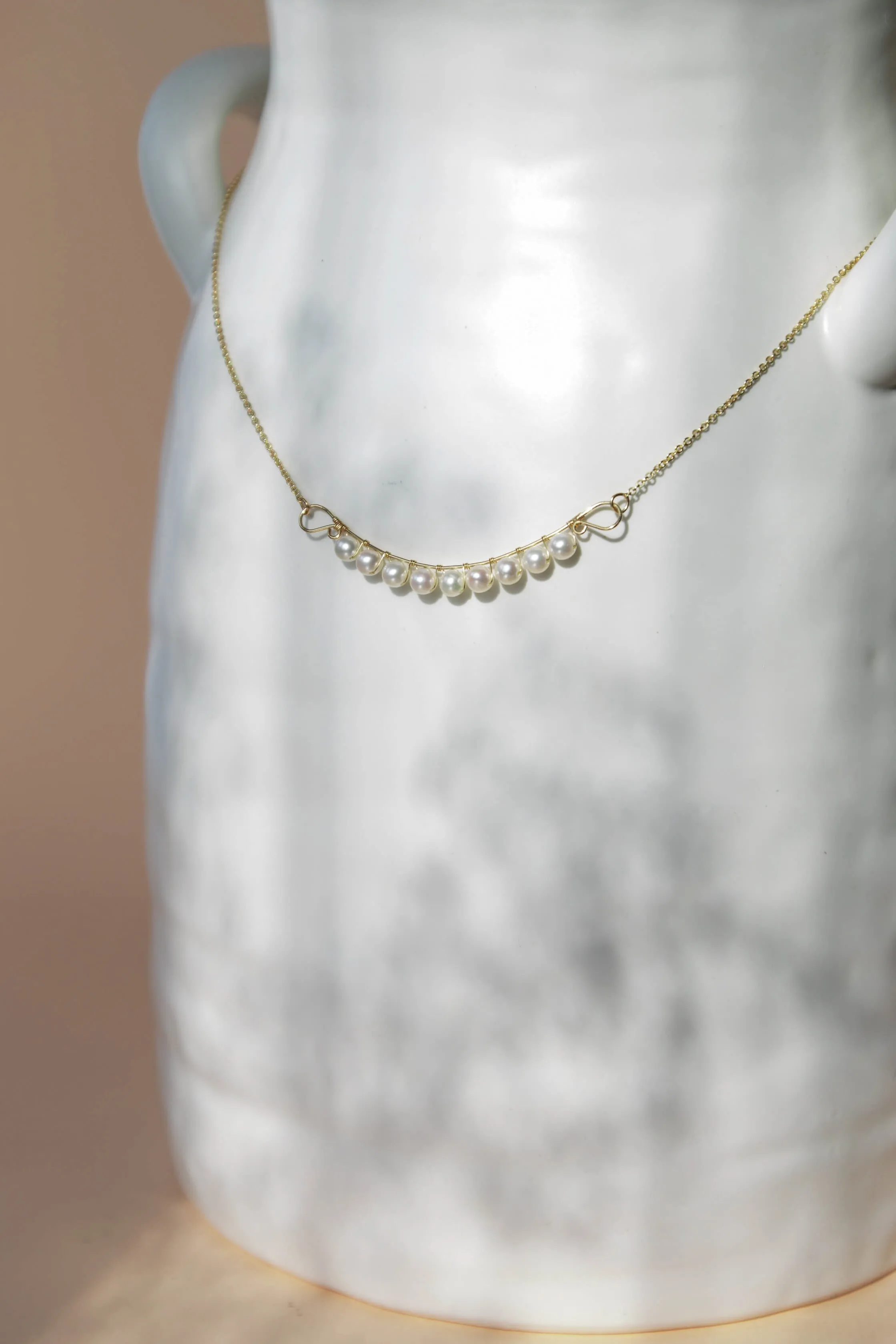 Ingrid Pearl Necklace