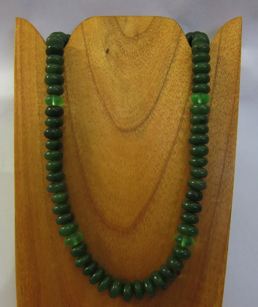 Jade Beaded Necklace