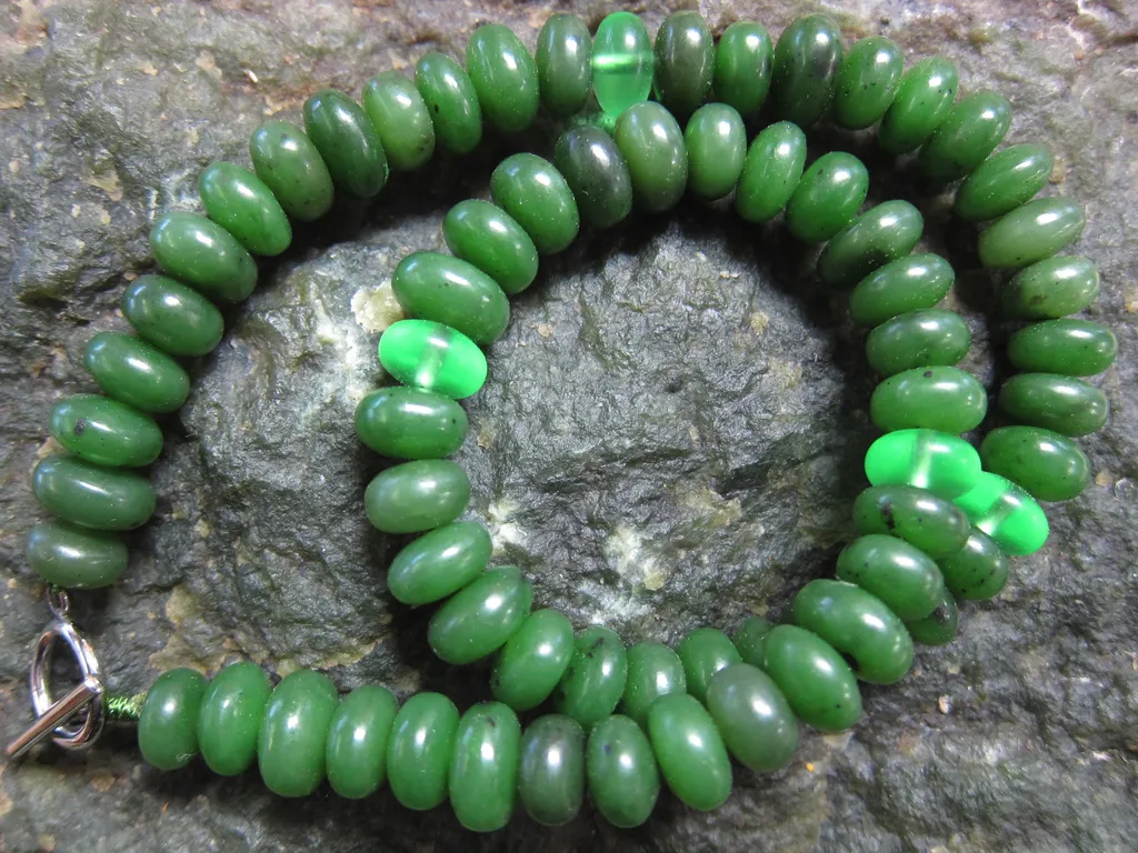 Jade Beaded Necklace