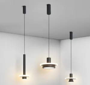 Julious Tubular Monochromatic Modern Pendant Light