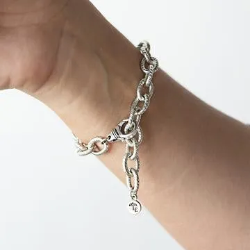 Link Bracelet Do what you love.. - Silver