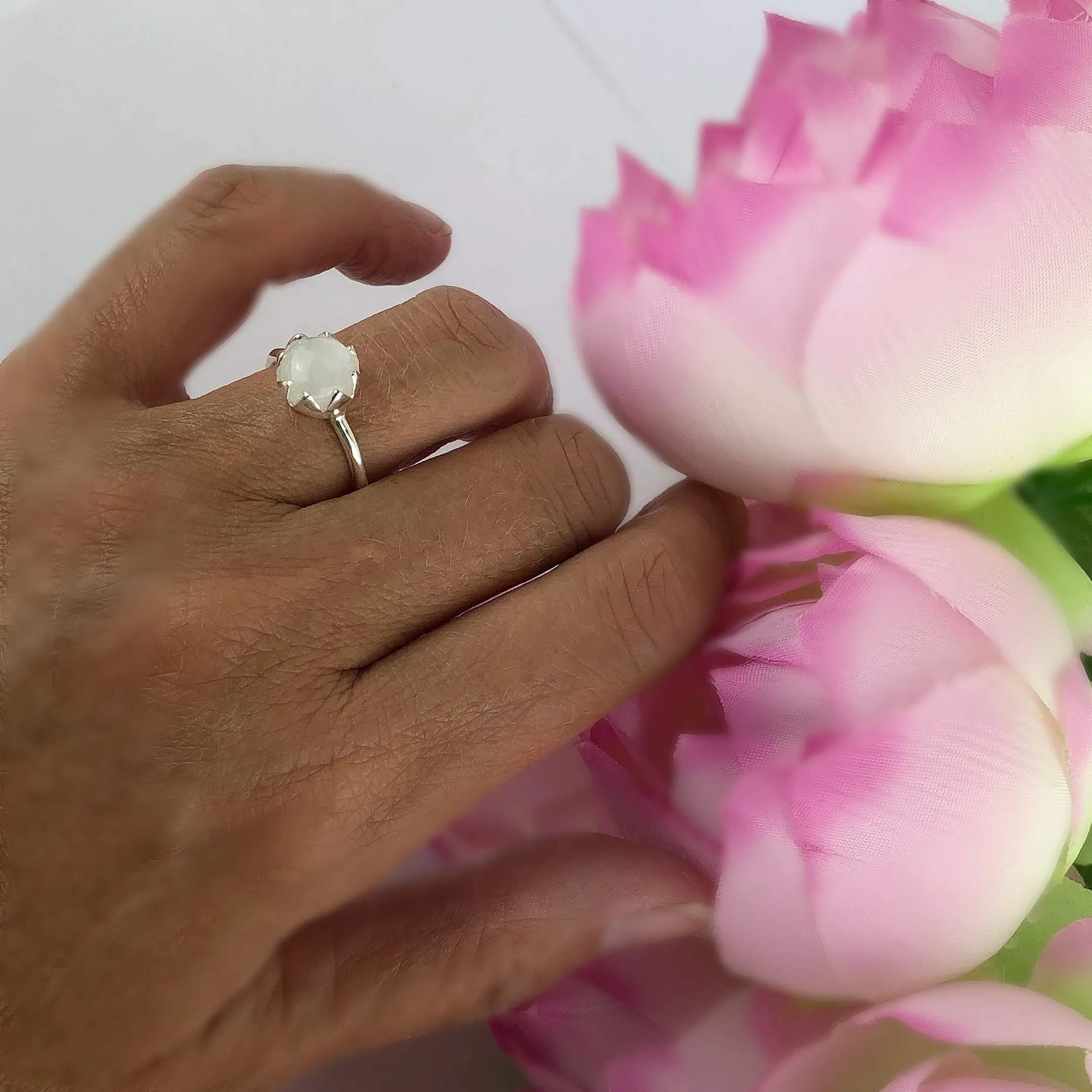 Moon Bloom Ring - SR1859