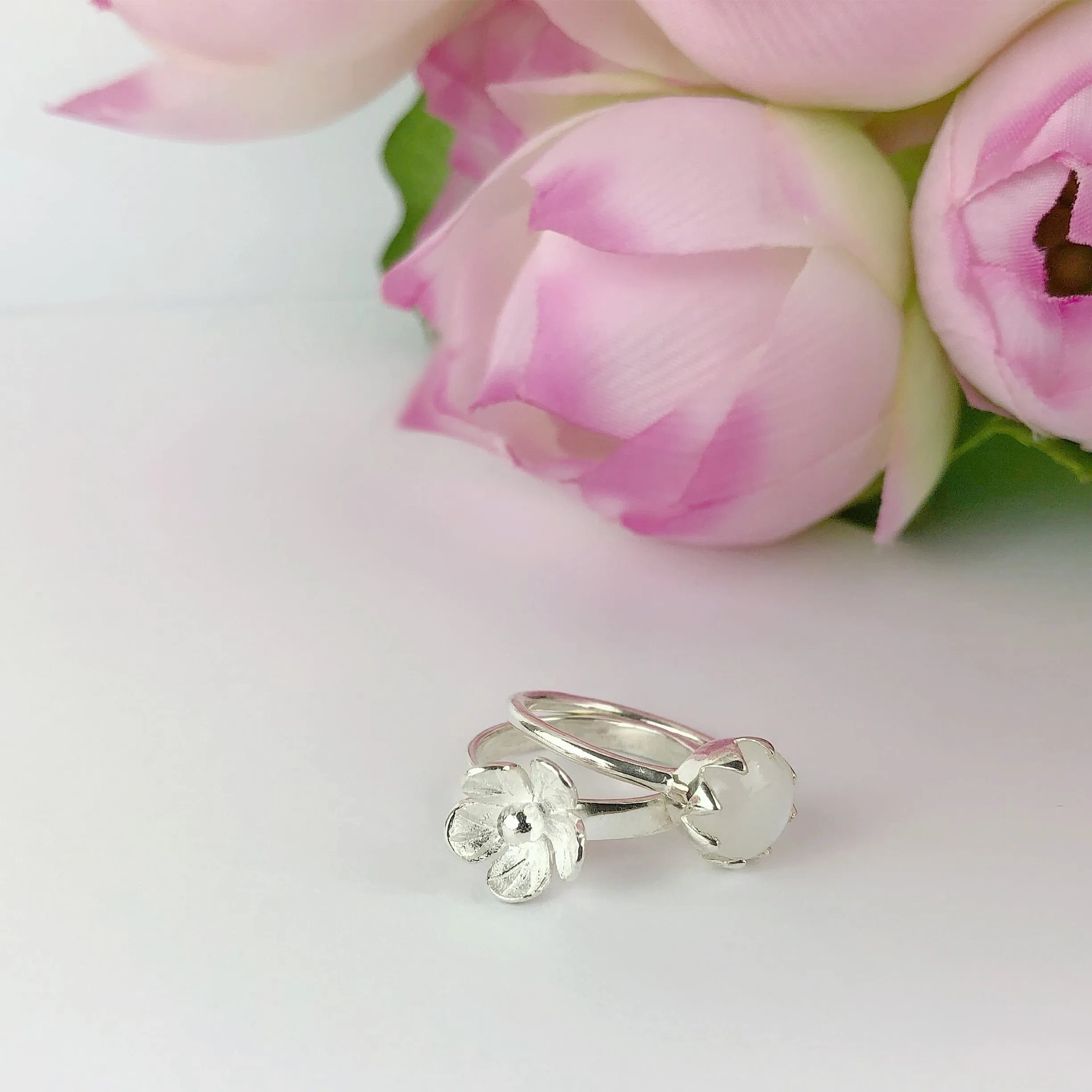 Moon Bloom Ring - SR1859