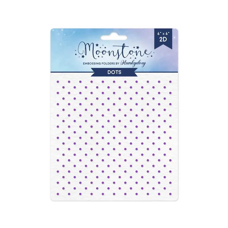 Moonstone Embossing Folders - Dots