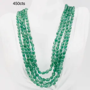 Natural Aventurine Quartz Gemstone Necklace Russian Emerald Quartz Necklace Green Quartz Necklace Green Russian Green Quartz SKU 6142949