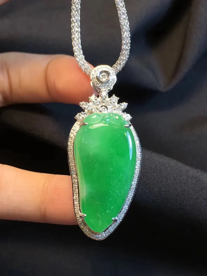 Natural Jade Pendant Jadeite Pendant NPT003