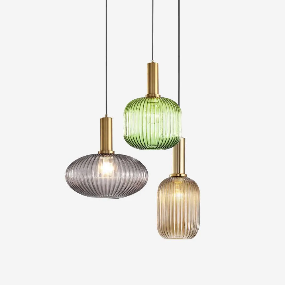 Nina Ribbed Pendant Lamp