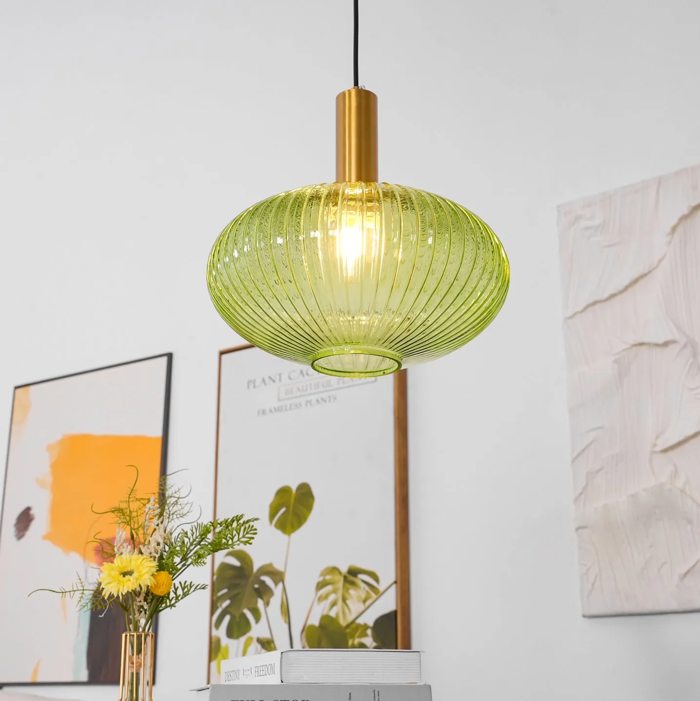 Nina Ribbed Pendant Lamp