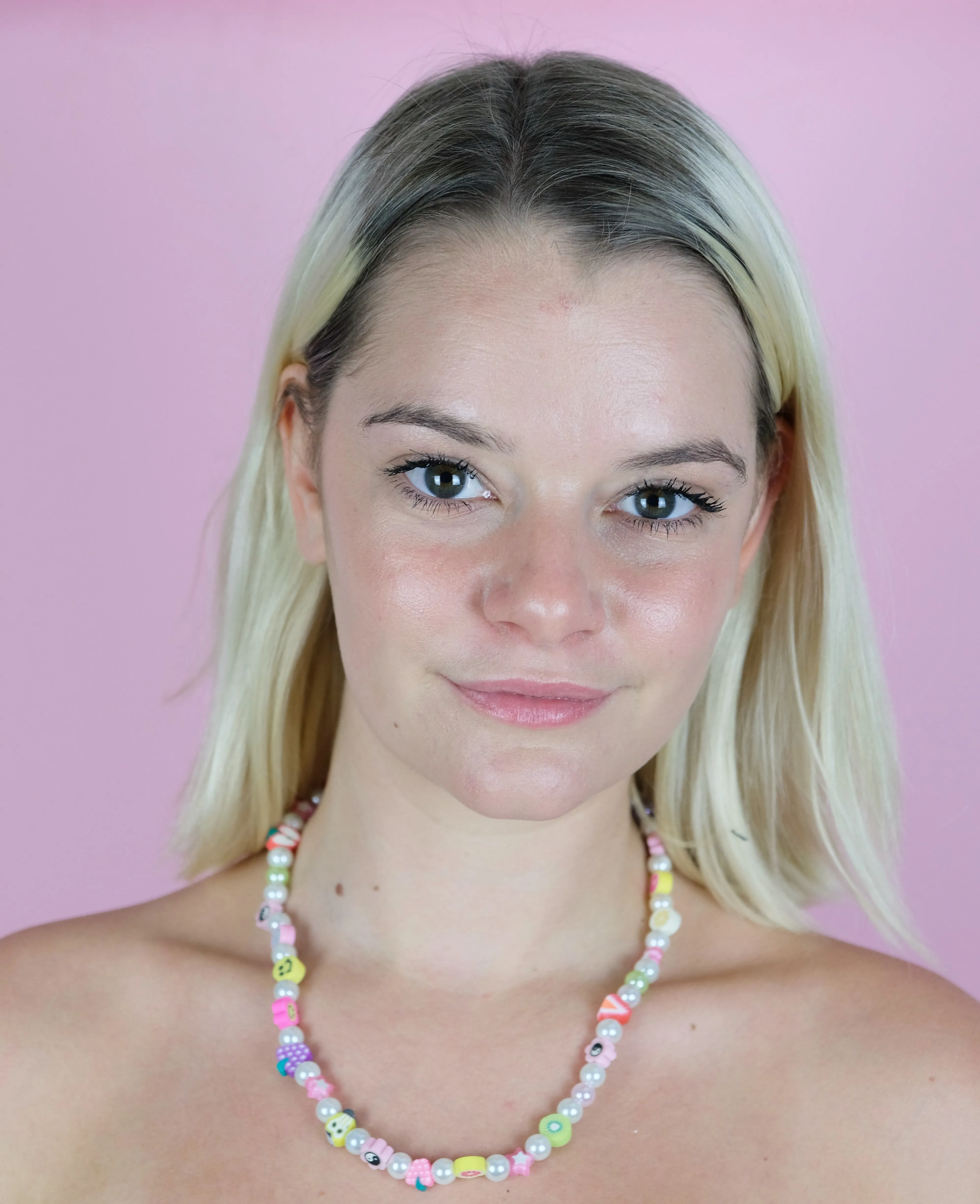 Pastel  Bead necklace