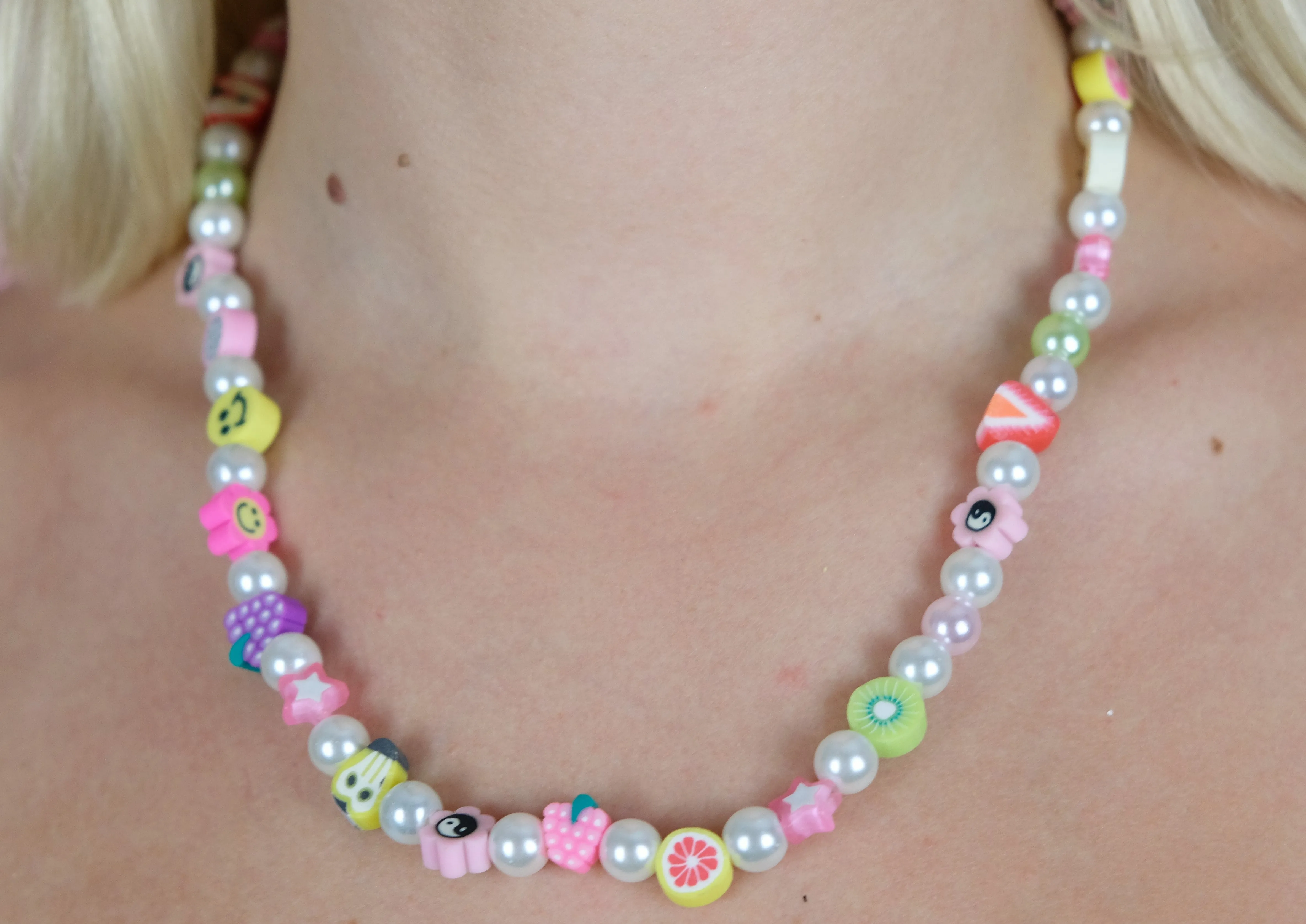 Pastel  Bead necklace