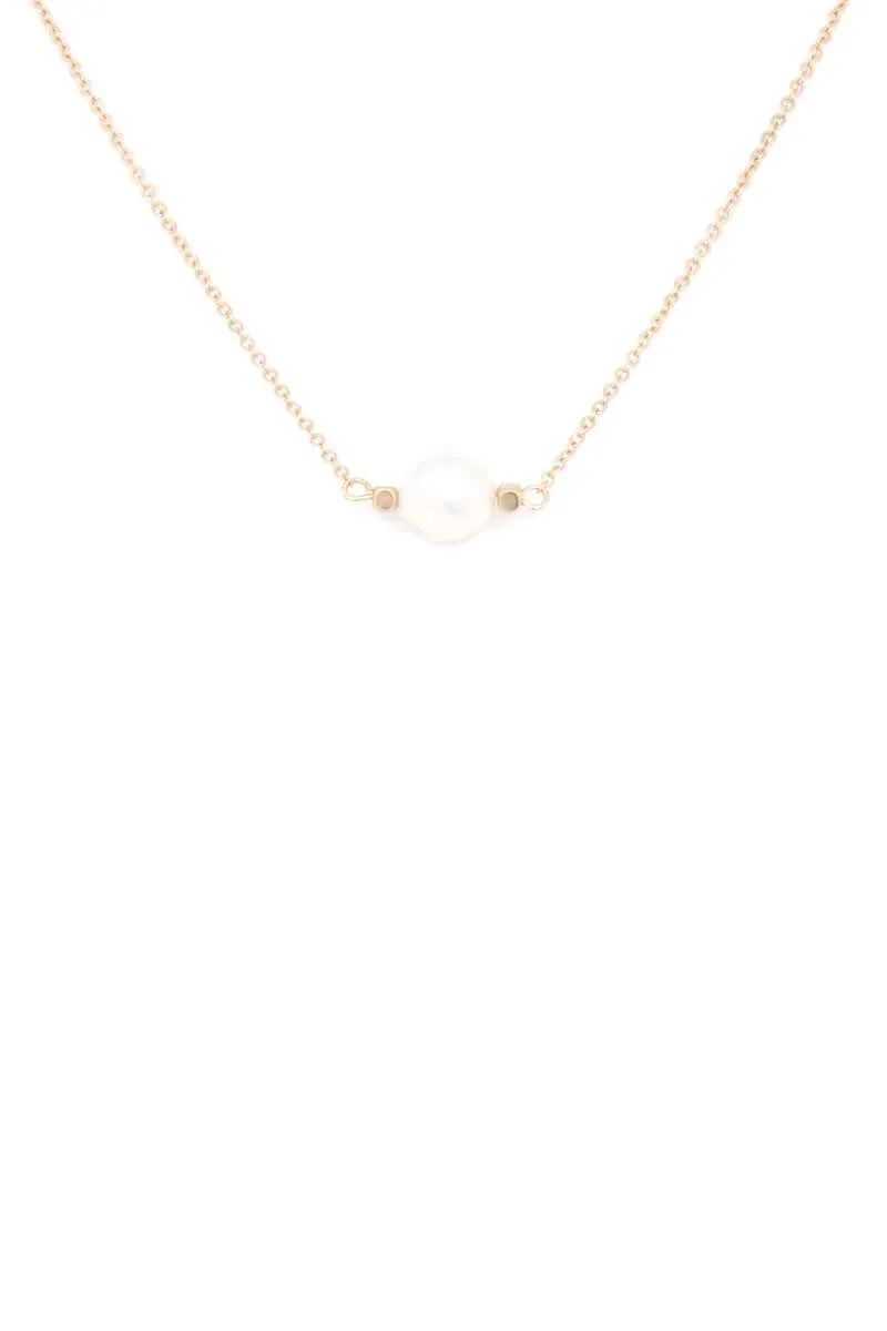 Pearl Charm Necklace