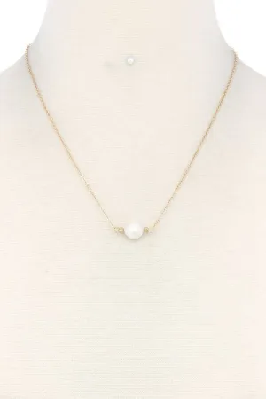 Pearl Charm Necklace