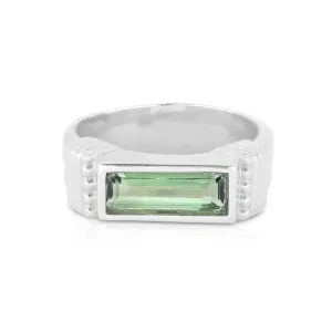 Phoebe Apatite Silver Ring