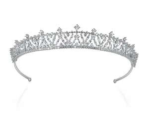 Princess Cubic Zirconia Crown