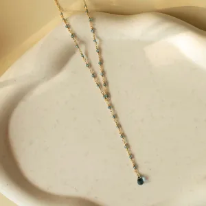 "The Kensington" Necklace - Iolite